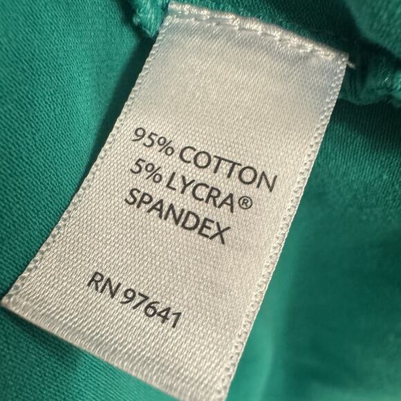 J Jill Perfect Tank Top Large Jungle Green Closet Basic Undershirt - Picture 5 of 5